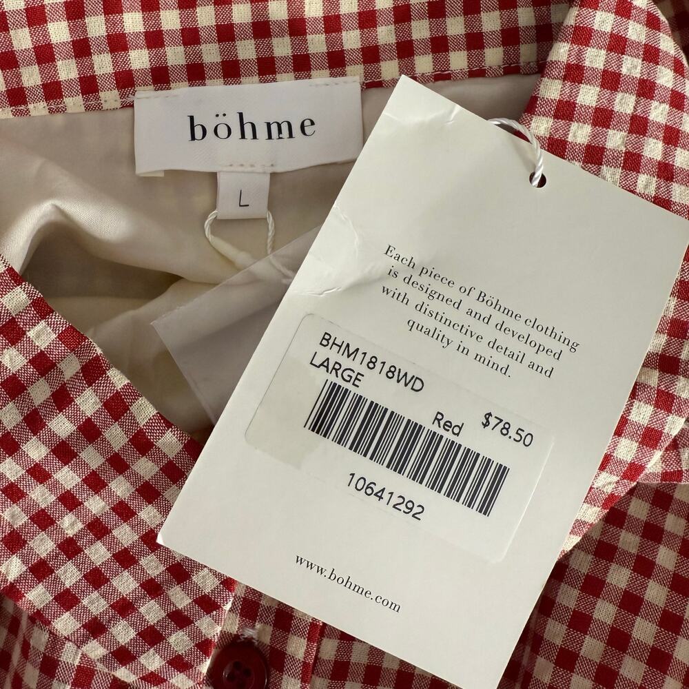 Bohme Collins Maxi Dress in Red, L - Picture 6 of 7